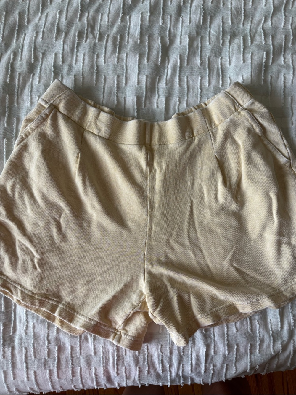 aerie yellow Knit Athletic Shorts